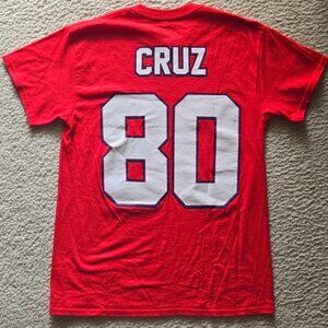 Men's NFL Team Apparel New York Giants Victor Cruz Tee, L